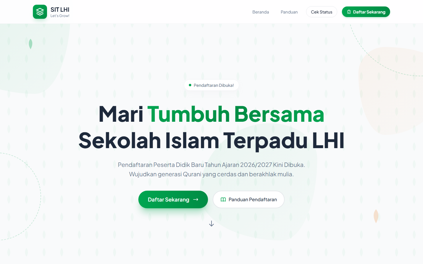 Sistem Penerimaan Peserta Didik Baru (PPDB)